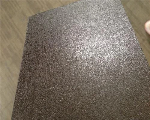 Polycarbonate coarse frosted sheet02
